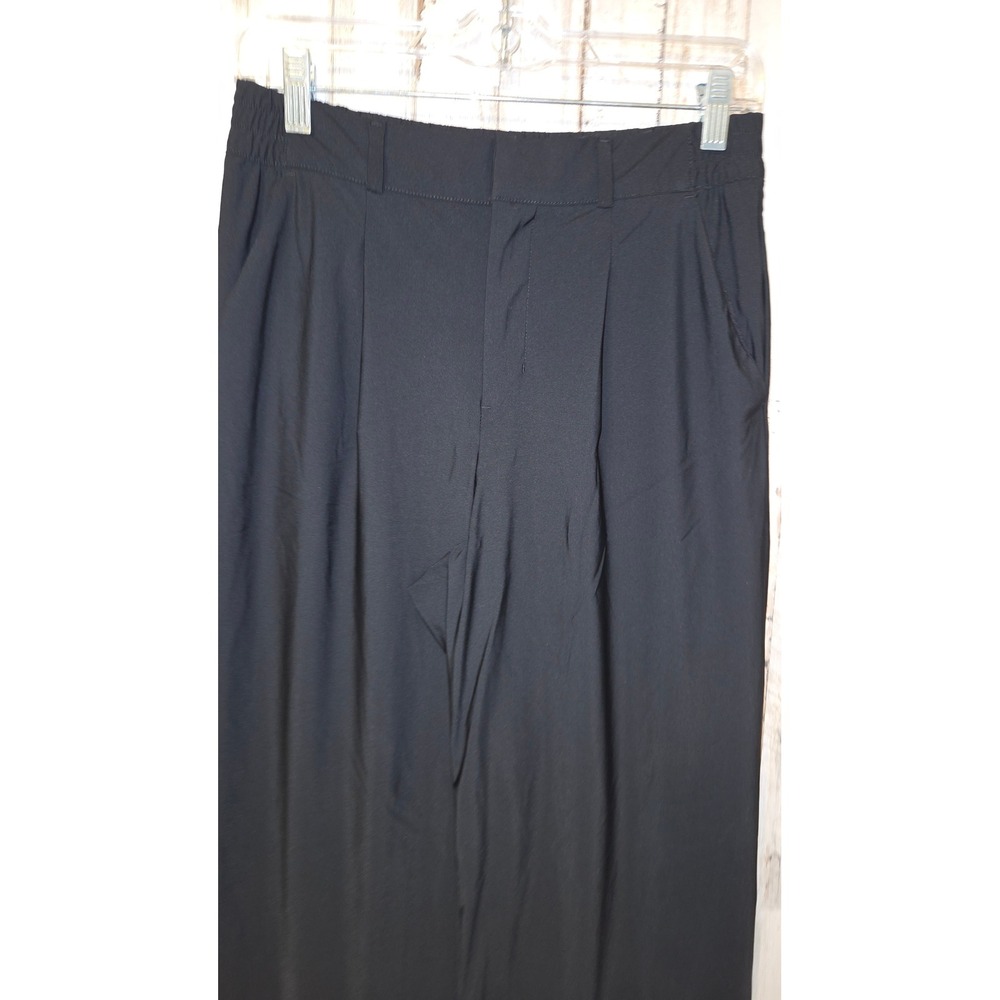 EUC Old Navy XS Sleektech Pleated High Rise Wide Pants Stretch Dress Casual - Picture 4 of 6